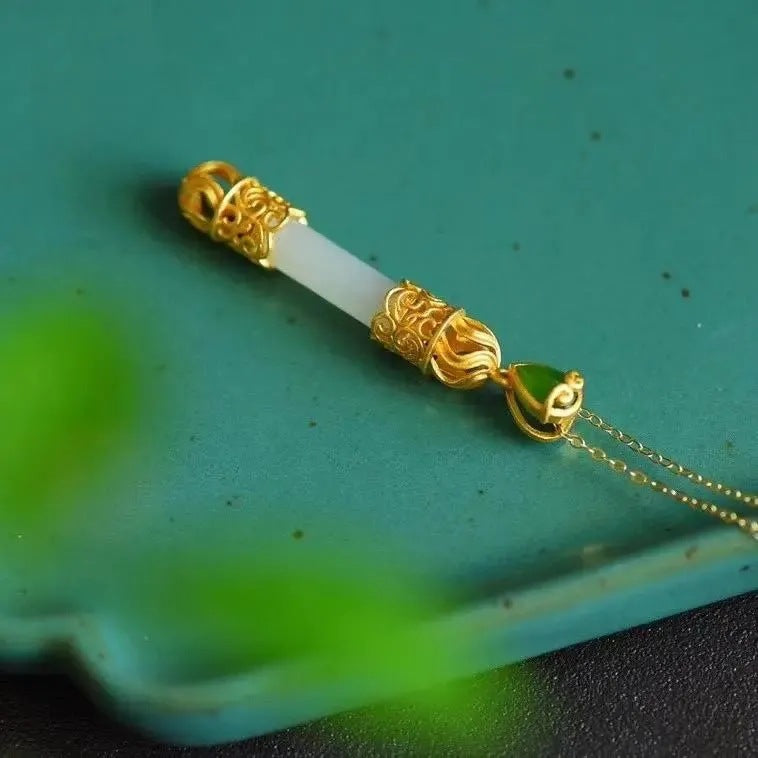 Delicate Artisan Gold Necklace