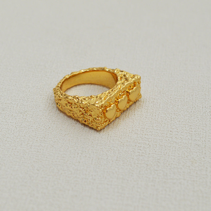 Vintage Handmade Gold Ring