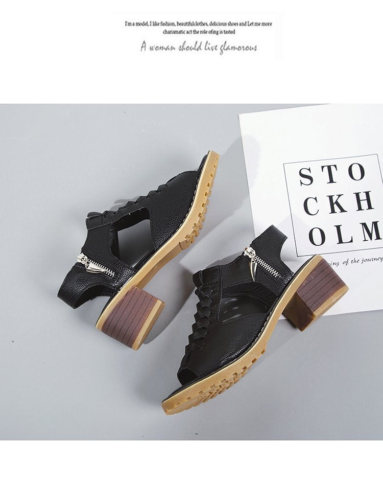 Vintage Inspired Orthopedic Sandals
