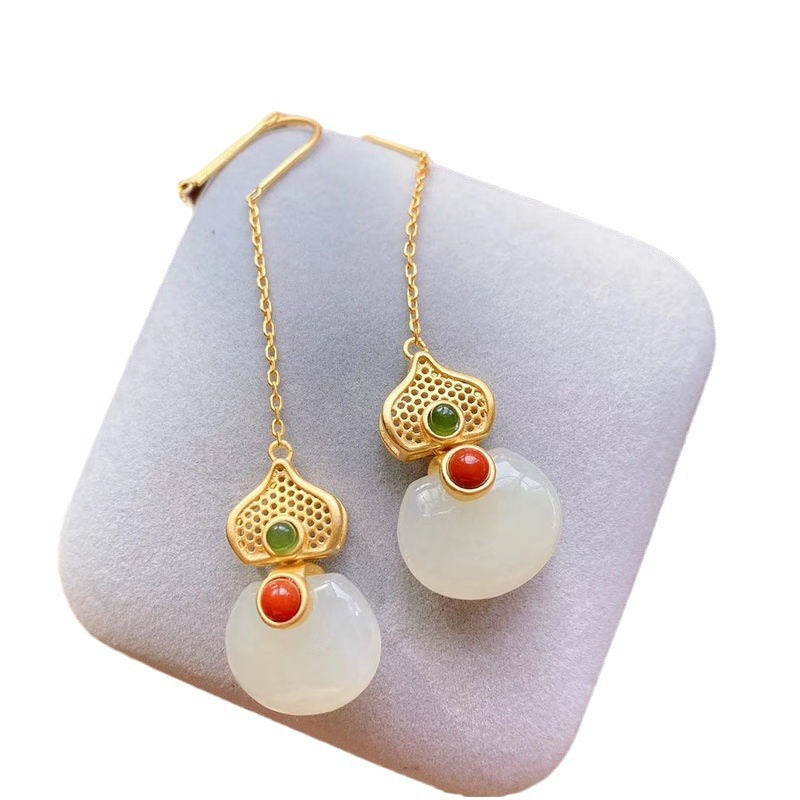 Delicate Artisan Silver Earring