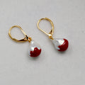 Delicate Artisan Gold Earring