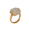 Delicate Artisan Gold Ring