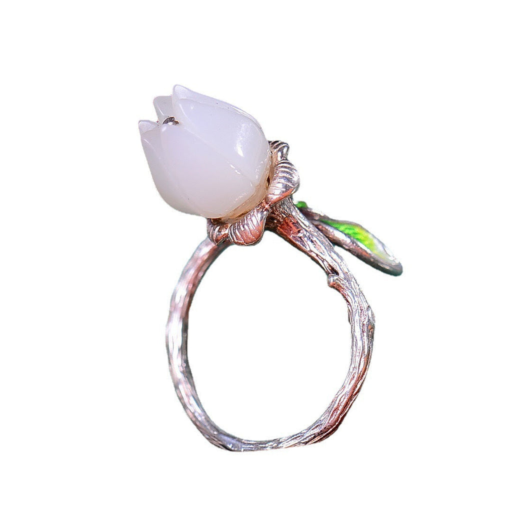 Delicate Artisan Silver Ring