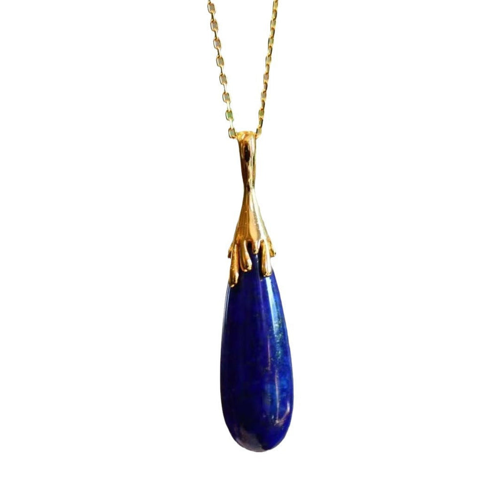 Delicate Artisan Gold Pendant