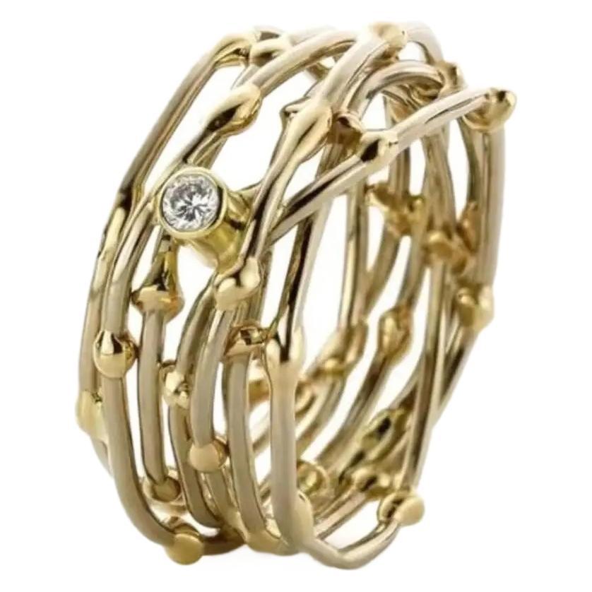 Vintage Handmade Gold Ring