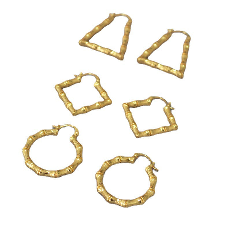 Beautiful Gold Earring with Unique Style