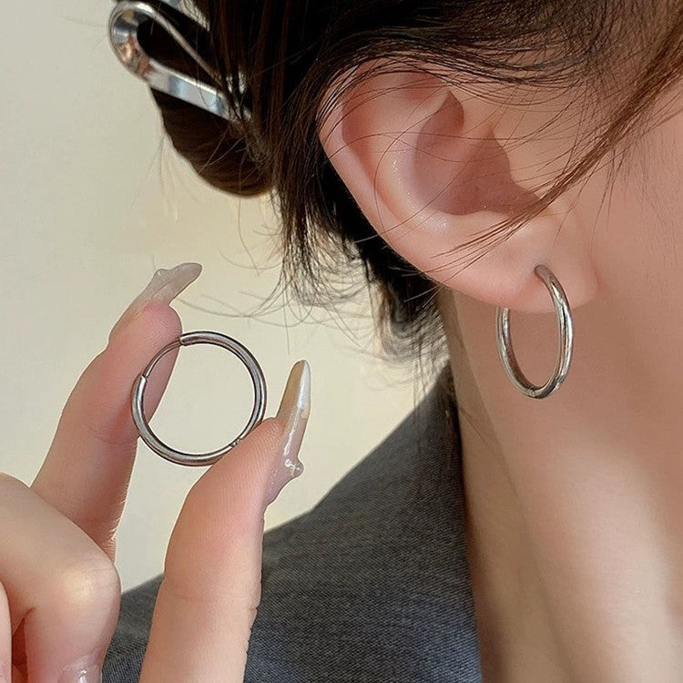 Vintage Handmade Silver Earring