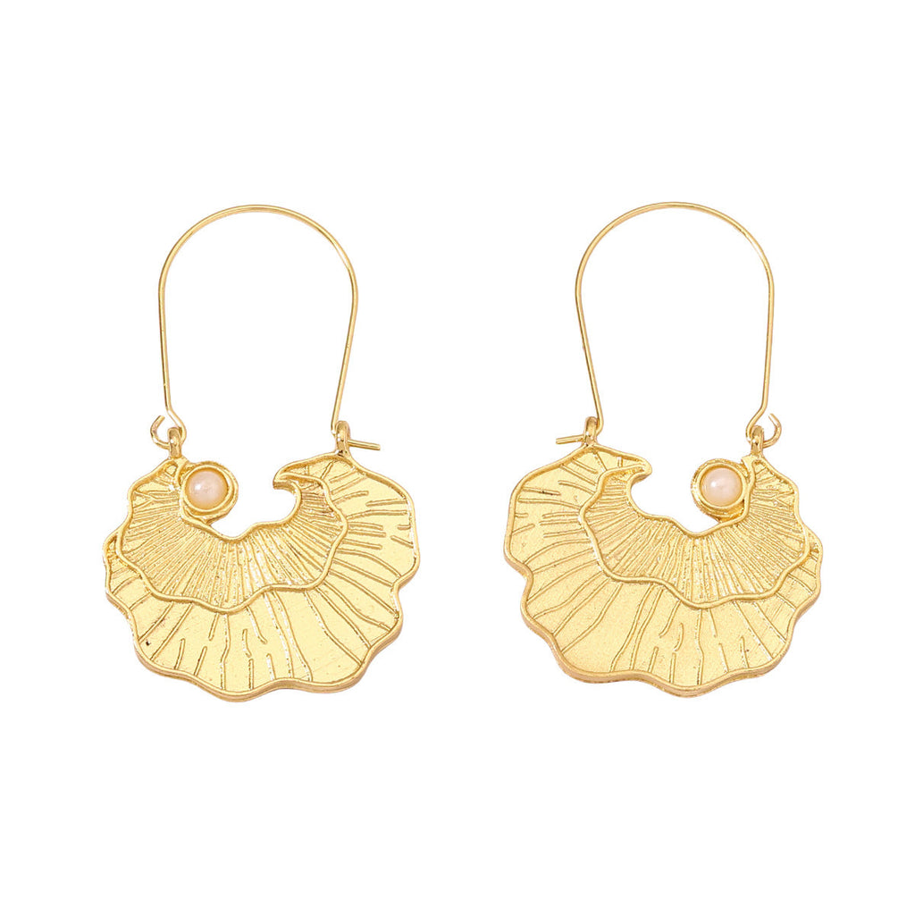 Classic Gold Earring with Timeless Appeal