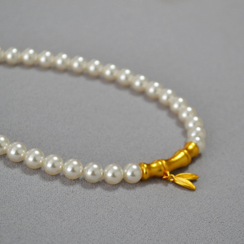 Delicate Artisan Gold Necklace