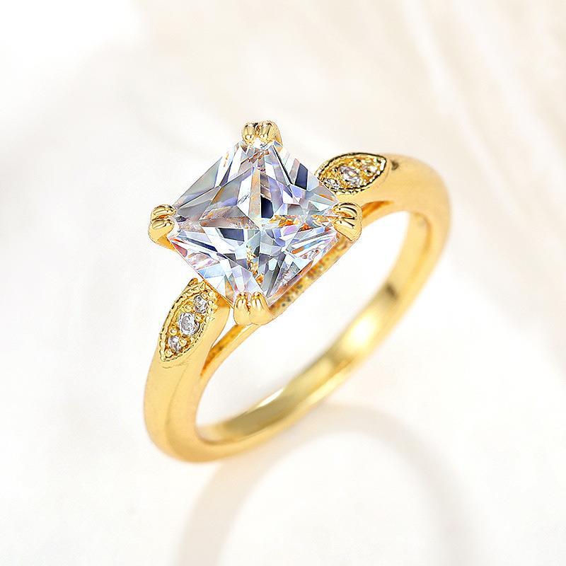 Delicate Artisan Gold Ring