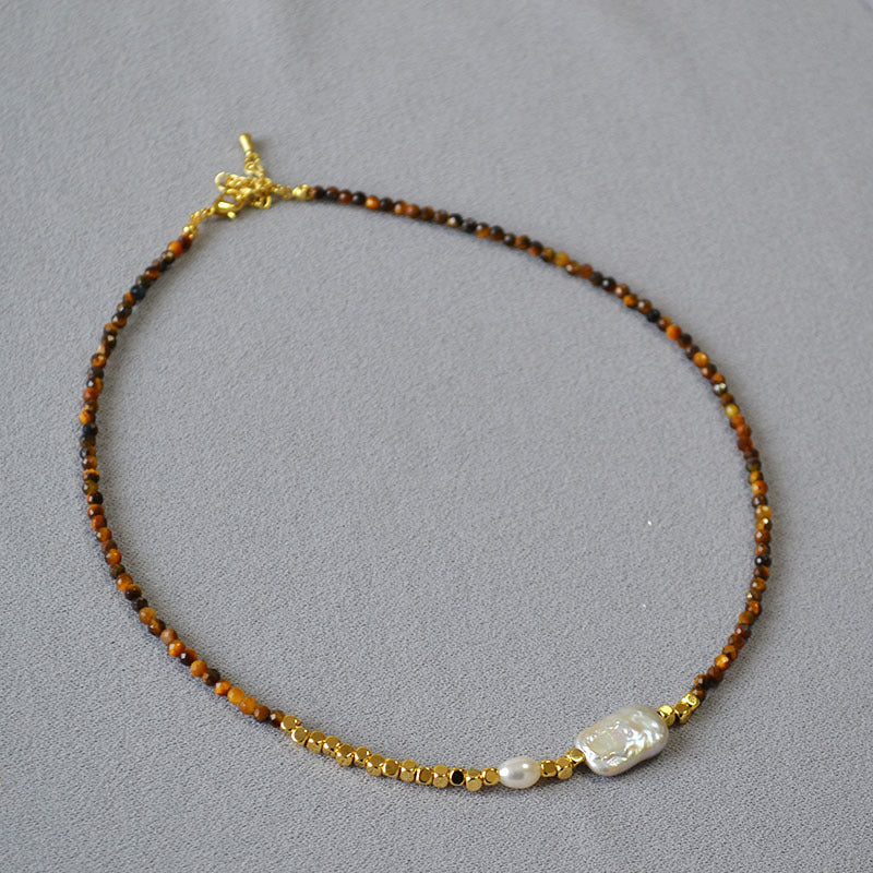 Vintage Handmade Pearl Necklace