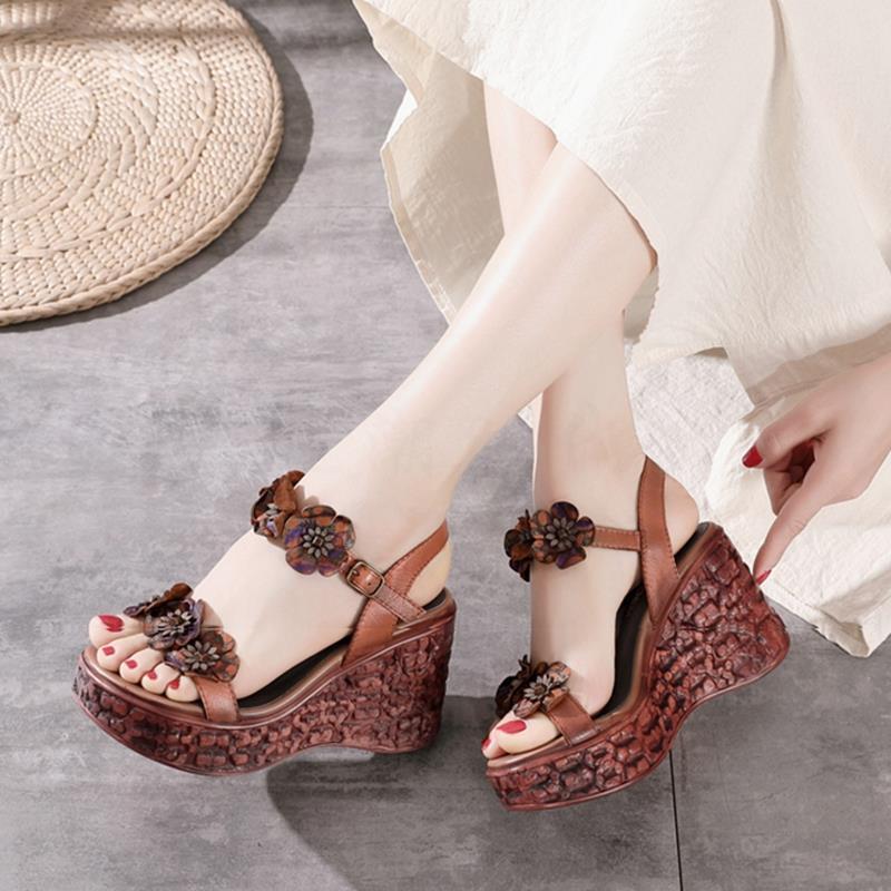 Vintage Inspired Orthopedic Sandals