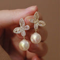Vintage Handmade Pearl Earring