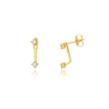 Romantic Gold Earring for Special Moments