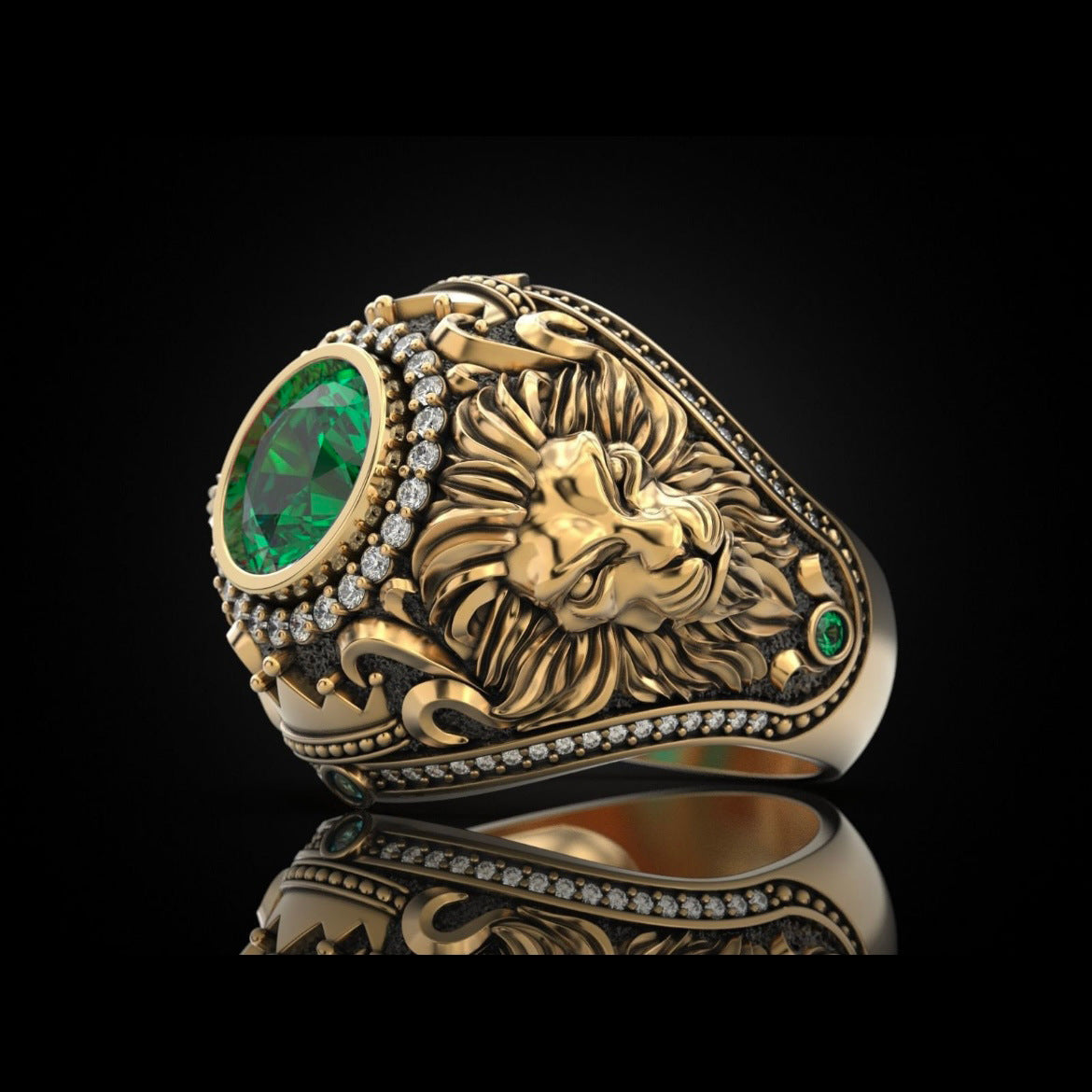 Delicate Artisan Gold Ring