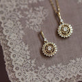 Vintage Handmade Gold Necklace