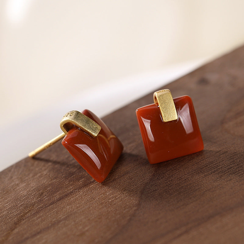 Delicate Artisan Silver Earring