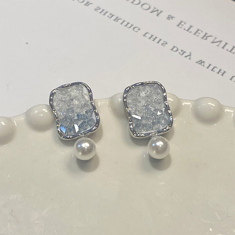Delicate Artisan Pearl Earring