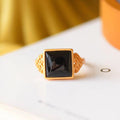 Delicate Artisan Gold Ring