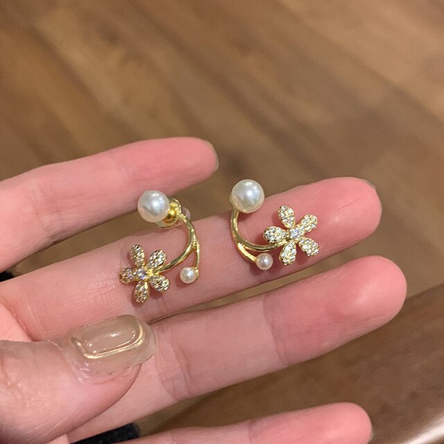 Vintage Handmade Pearl Earring