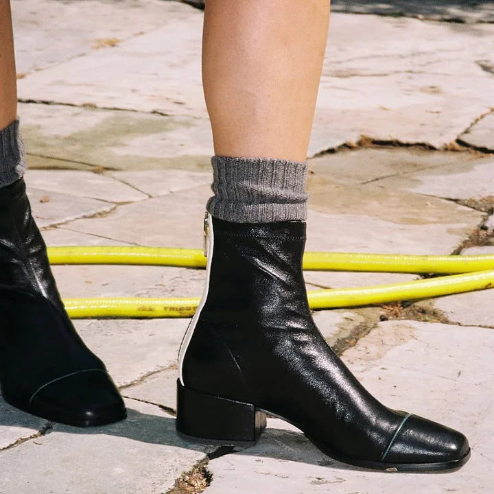 Chic Orthopedic Boots with Unique Design