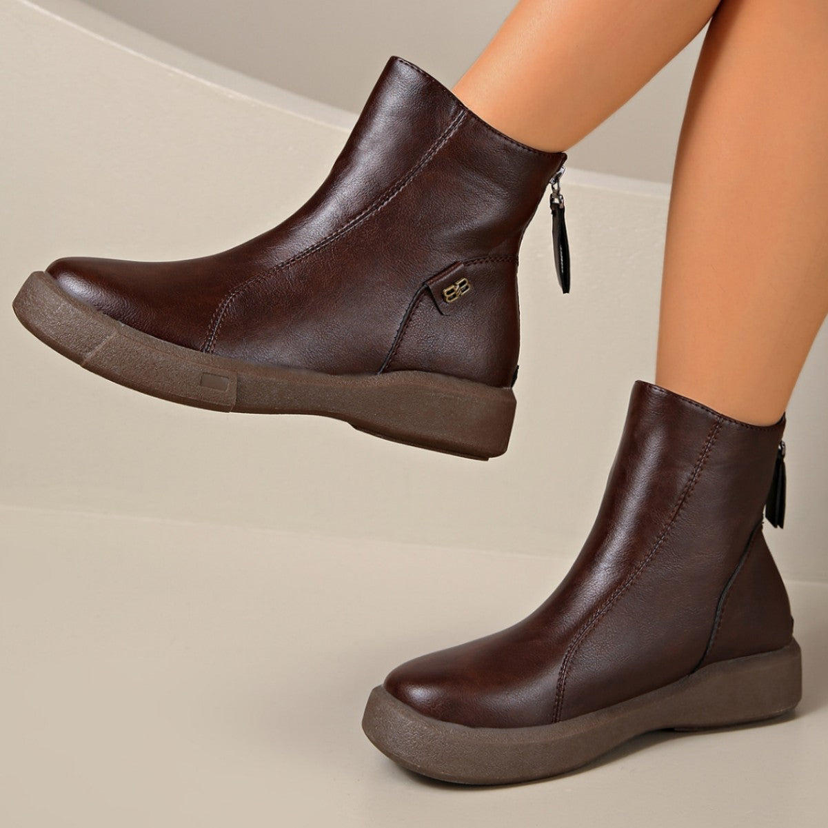 Vintage Inspired Orthopedic Boots