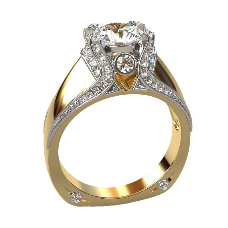Classic Gold Ring with Timeless Appeal