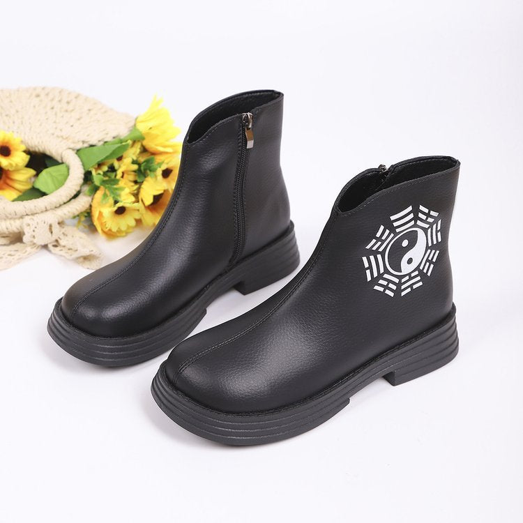 Classic Orthopedic Boots with Timeless Style