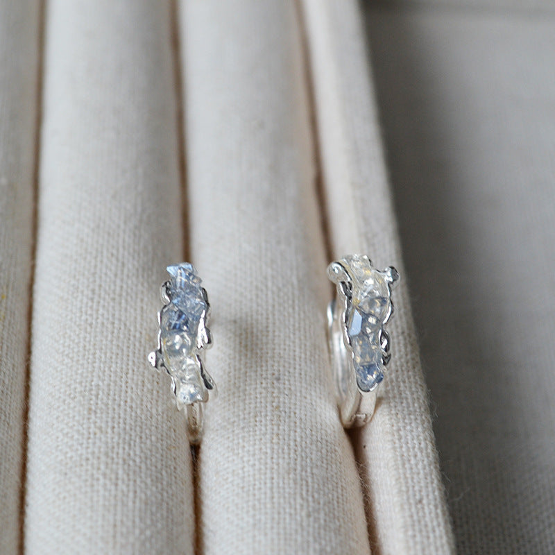 Beautiful Silver Earring with Unique Style