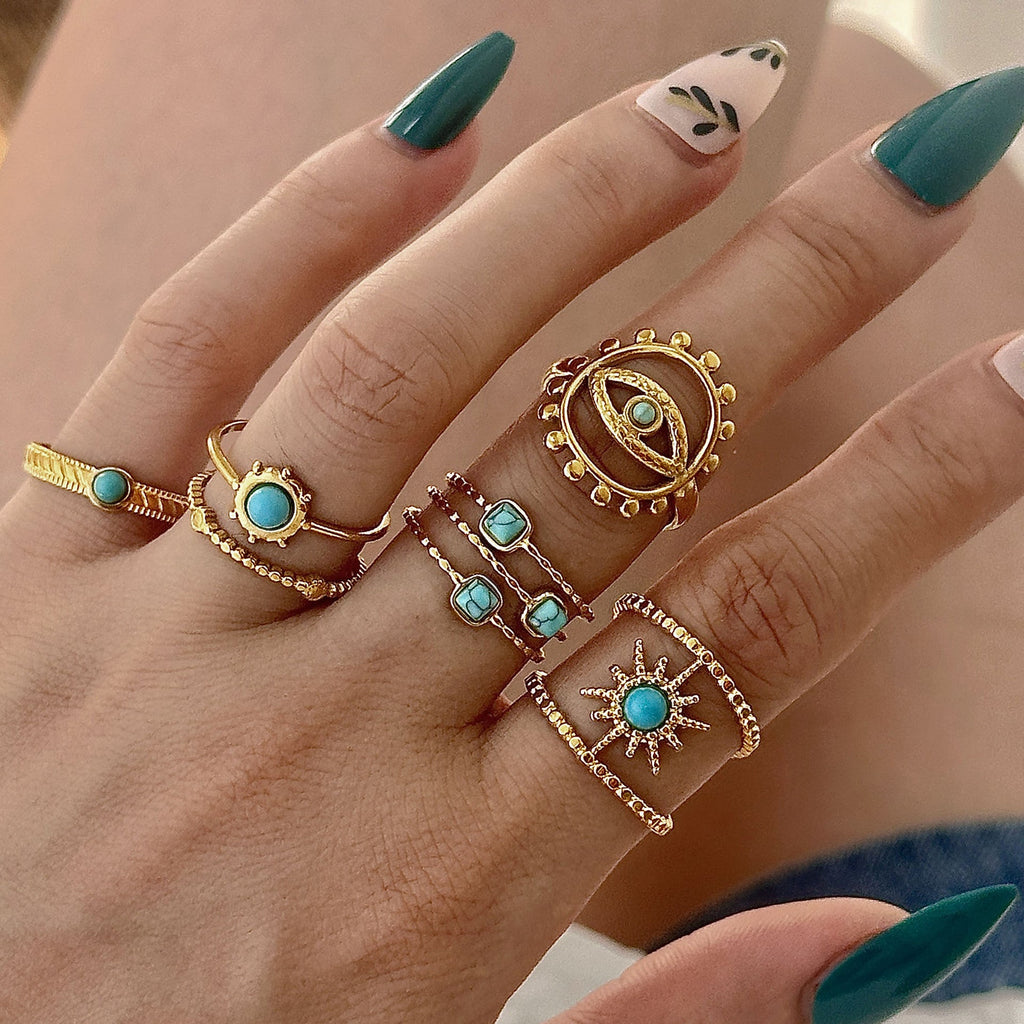 Delicate Artisan Gold Ring