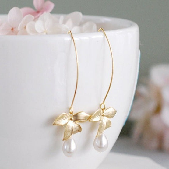 Romantic Pearl Earring for Special Moments