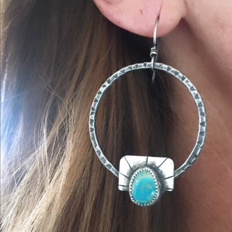 Delicate Artisan Silver Earring