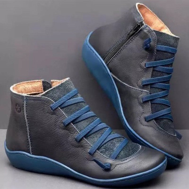Classic Orthopedic Boots with Timeless Style