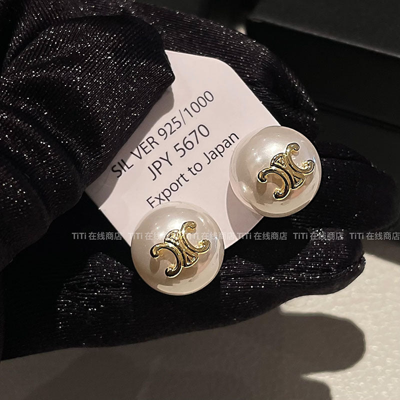 Vintage Handmade Pearl Earring