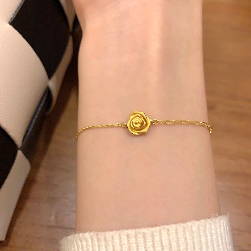 Delicate Artisan Gold Bracelet