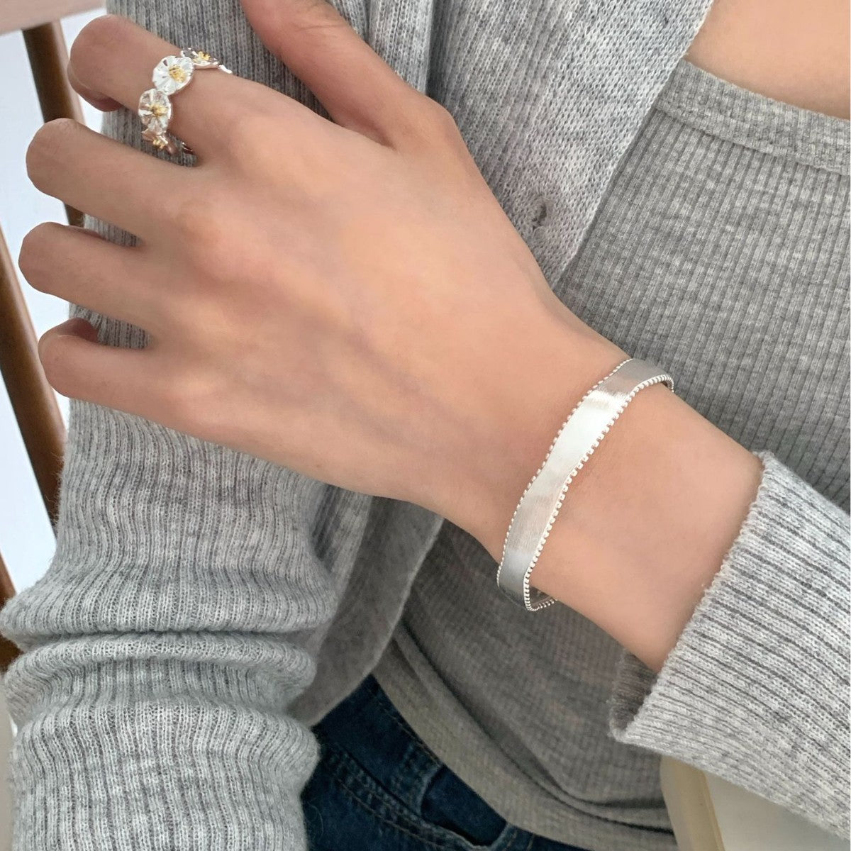 Stunning Silver Bracelet for Daily Wear