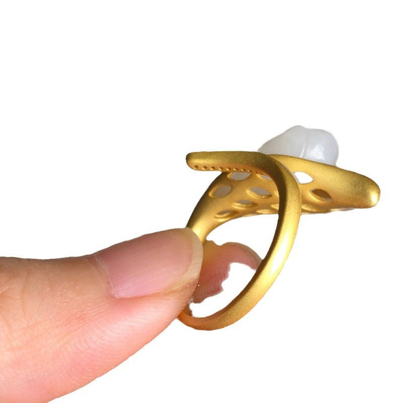 Romantic Gold Ring for Special Moments