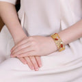 Romantic Gold Bracelet for Special Moments