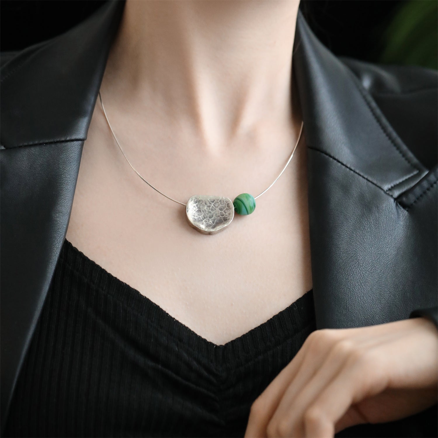 Stunning Silver Necklace for Daily Wear