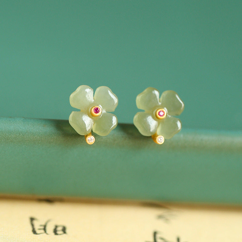 Delicate Artisan Silver Earring