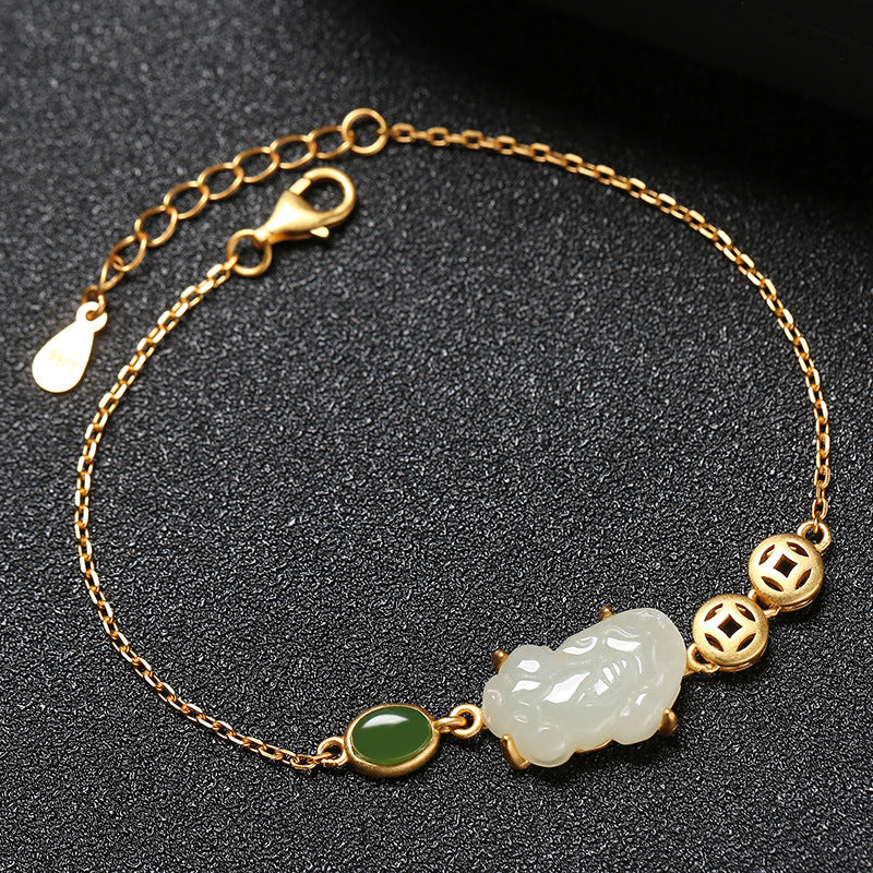 Delicate Artisan Silver Bracelet