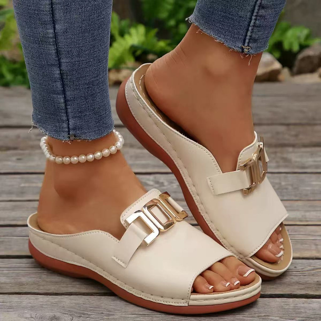 Classic Orthopedic Sandals with Timeless Style
