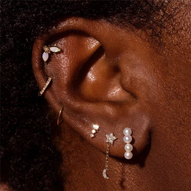 Beautiful Pearl Set with Unique Style