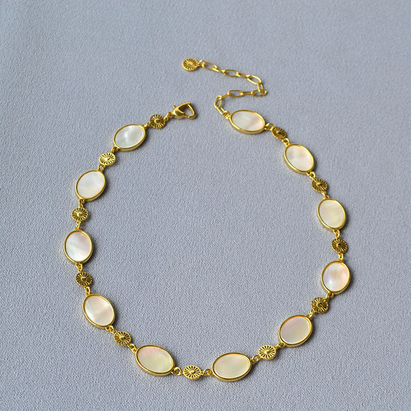 Delicate Artisan Gold Necklace