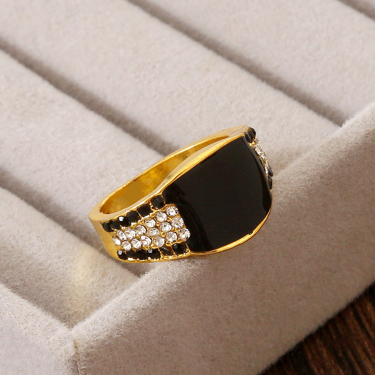 Delicate Artisan Gold Ring