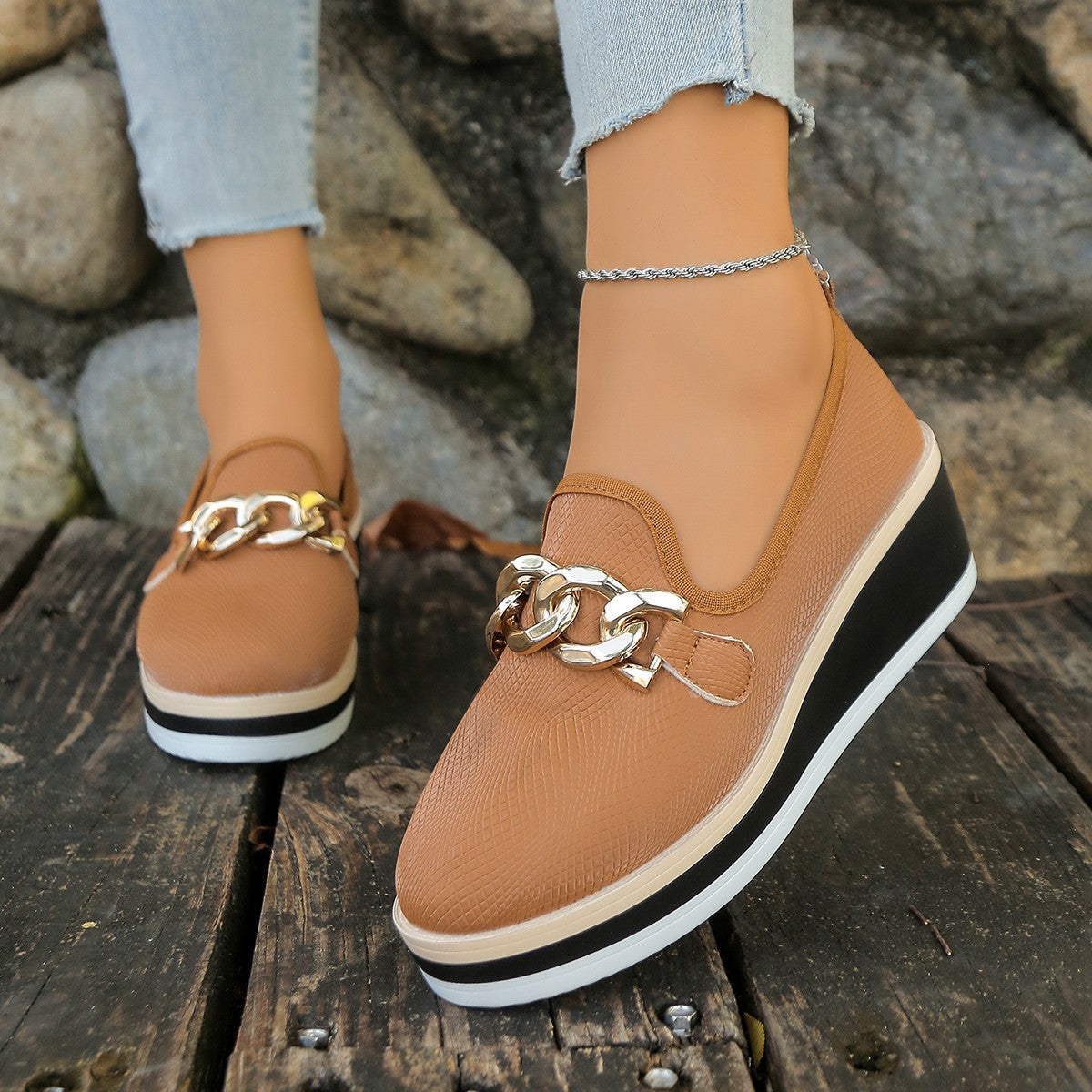 Classic Orthopedic Heels with Timeless Style