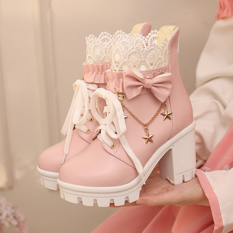Vintage Inspired Orthopedic Boots