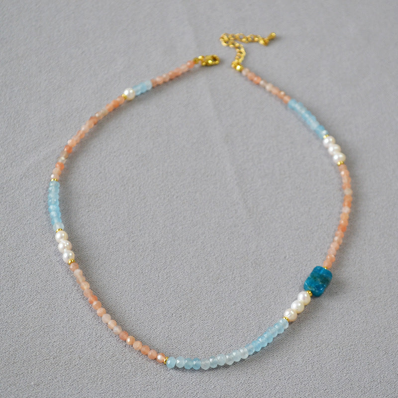 Delicate Artisan Pearl Necklace