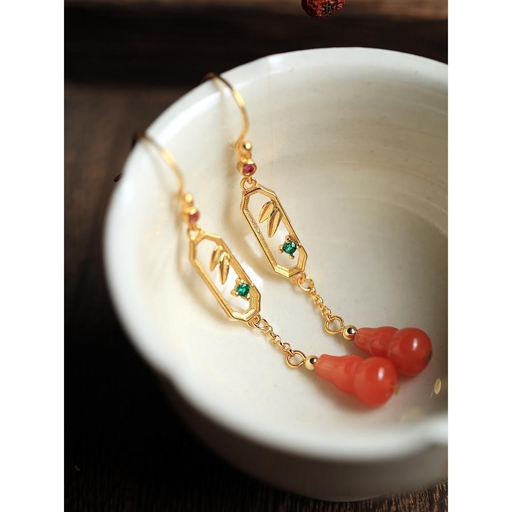 Vintage Handmade Silver Earring