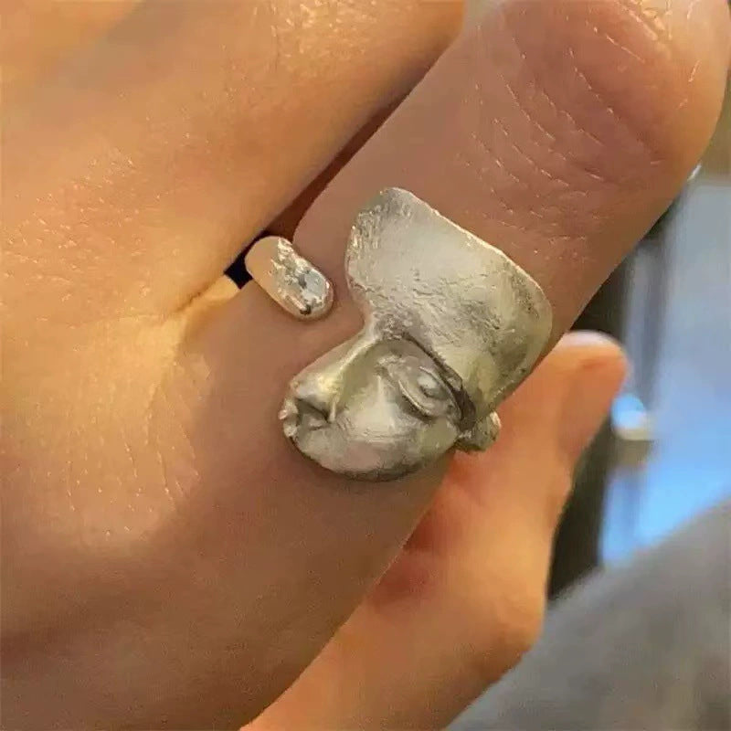 Delicate Artisan Silver Ring